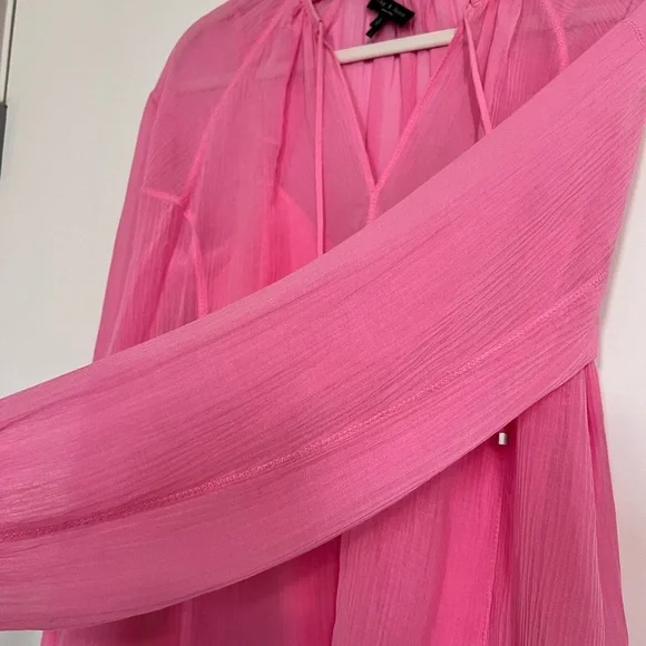 Rag & Bone Bright Pink Top - Picture 5 of 6